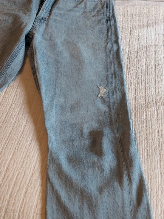 Agolde Riley High Rise Crop SZ28 - Picture 5 of 8